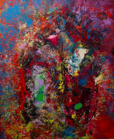 PASSION & SORROW: Acryl auf Leinwand, 100 x 125 cm